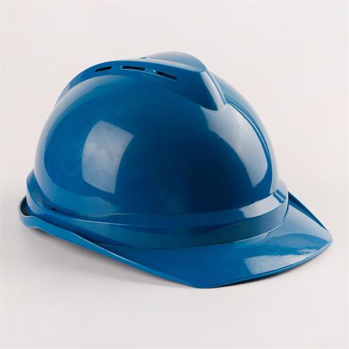 现货劳保用品蓝色安全头盔建筑安全帽工地安全帽工厂防护安全帽